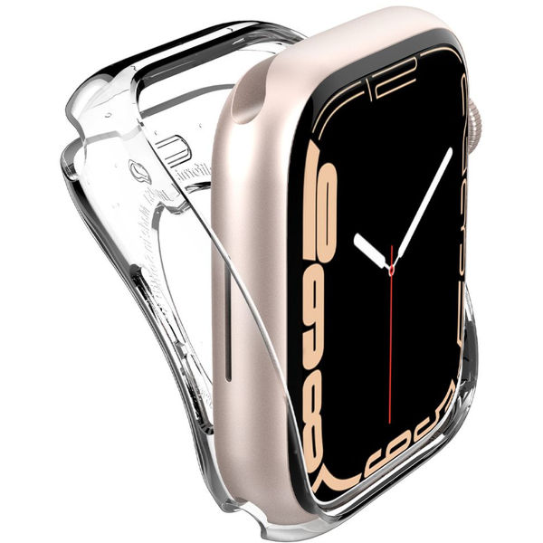 Spigen - Liquid Crystal - Apple Watch 4 / 5 / 6 / SE / SE 2 / 7 / 8 / 9 (40mm / 41mm) - Crystal Clear