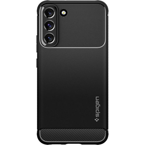 Spigen - Rugged Armor - Samsung Galaxy S22 - Black