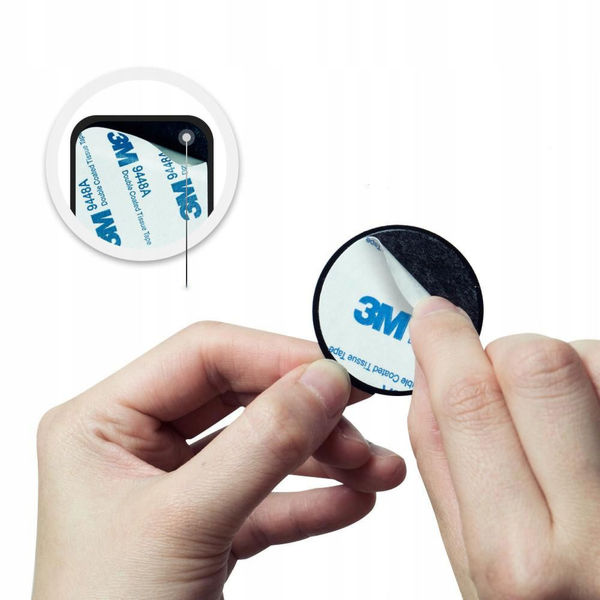 Spigen - (4 pack) Metal Plate (MP-4P) - with Matte Cover Paint - Black