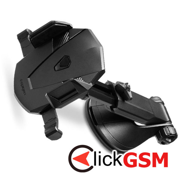 Spigen - Car Holder (TS35) - Automatic Lock for Dashboard, Windshield - Black