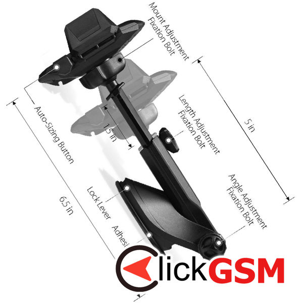 Spigen - Car Holder (TS35) - Automatic Lock for Dashboard, Windshield - Black