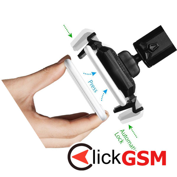 Spigen - Car Holder (TS35) - Automatic Lock for Dashboard, Windshield - Black