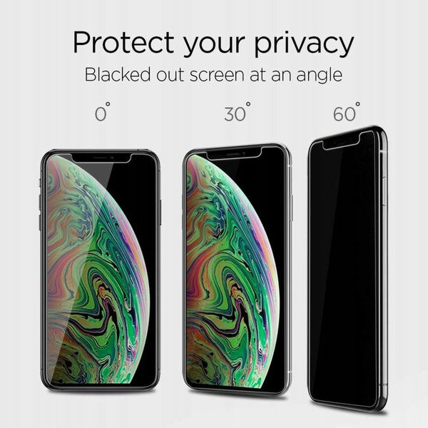 Spigen - Glas.tR Align Master - iPhone 11 / iPhone XR - Privacy