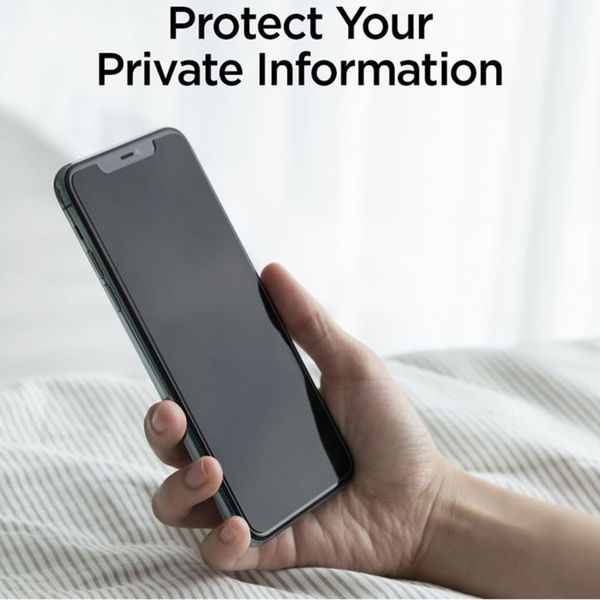 Spigen - Glas.tR Align Master - iPhone 11 / iPhone XR - Privacy