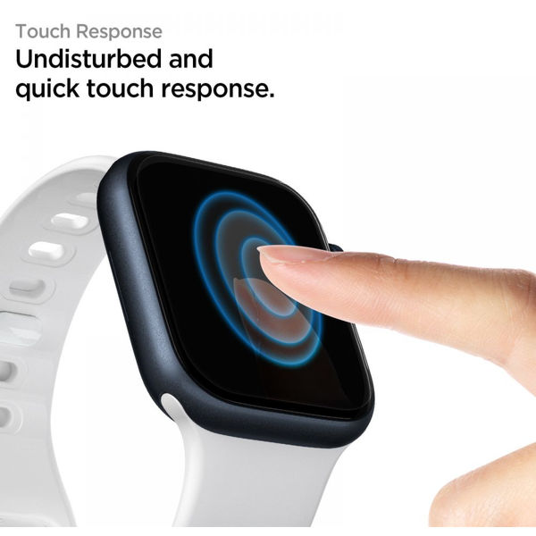 Spigen - Neo Flex (3 pack) - Apple Watch 4 / 5 / 6 / SE / SE 2 / 7 / 8 / 9 (44mm / 45mm) - Clear