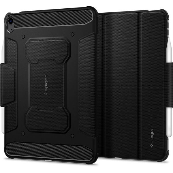 Spigen - Rugged Armor Pro - Apple iPad Air 4 (2020) - Black