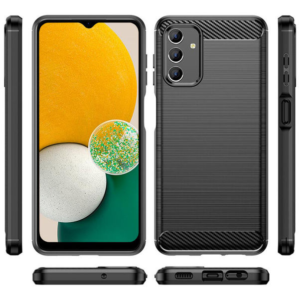 Techsuit - Carbon Silicone - Samsung Galaxy A13 5G / A04s - Black