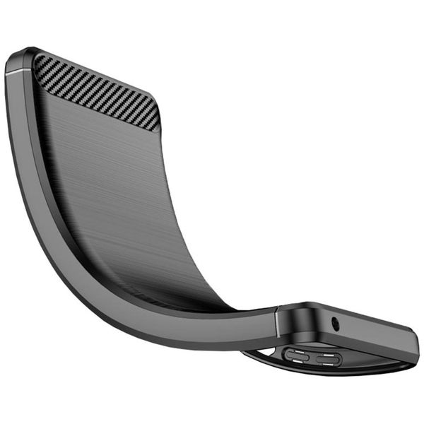 Techsuit - Carbon Silicone - Samsung Galaxy S22 Plus - Black