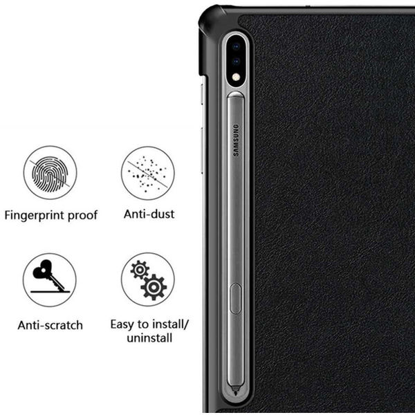 Techsuit - FoldPro - Samsung Galaxy Tab S7 / S8 - Black