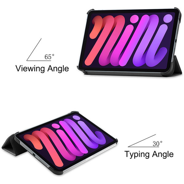 Techsuit - FoldPro - Apple iPad Mini 6 (2021) / iPad mini 7 (2024) - Black