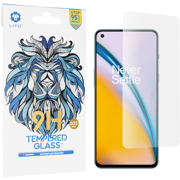 Lito - 2.5D Classic Glass - OnePlus Nord CE 5G / Nord 2 5G / Nord 2T 5G - Clear