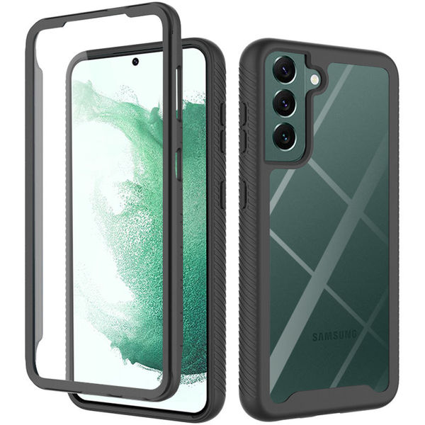 Techsuit - Defense360 Pro + Screen Protector - Samsung Galaxy S22 Plus - Black