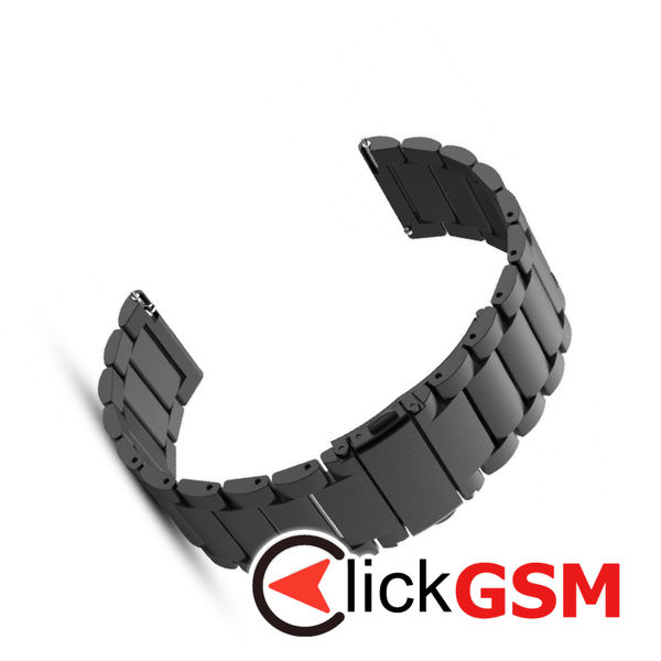 Techsuit - Watchband 22mm (W010) - Huawei Watch GT 2 (46mm)/GT 2 Pro/GT 3 Pro (46mm)/Ultimate, Xiaomi Watch S1 - Black
