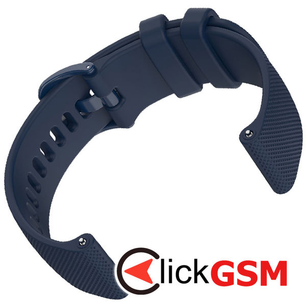 Techsuit - Watchband 20mm (W006) - Samsung Galaxy Watch 4/5/Active 2, Huawei Watch GT 3 (42mm)/GT 3 Pro (43mm) - Blue