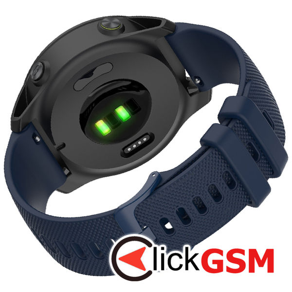 Techsuit - Watchband 20mm (W006) - Samsung Galaxy Watch 4/5/Active 2, Huawei Watch GT 3 (42mm)/GT 3 Pro (43mm) - Blue