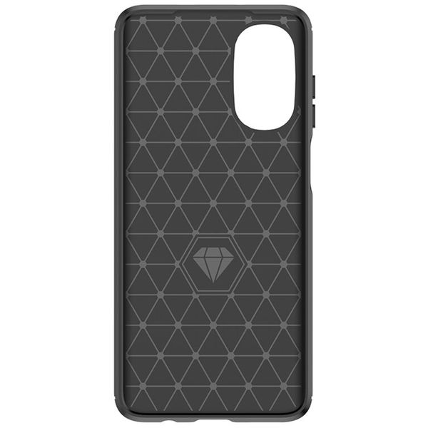 Techsuit - Carbon Silicone - Motorola Moto G52 4G / Moto G82 5G - Black