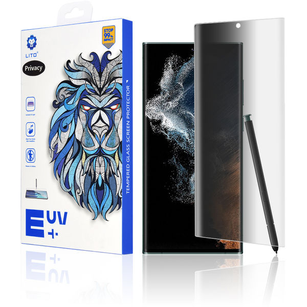 Lito - 3D UV Glass - Samsung Galaxy S22 Ultra 5G - PRIVACY