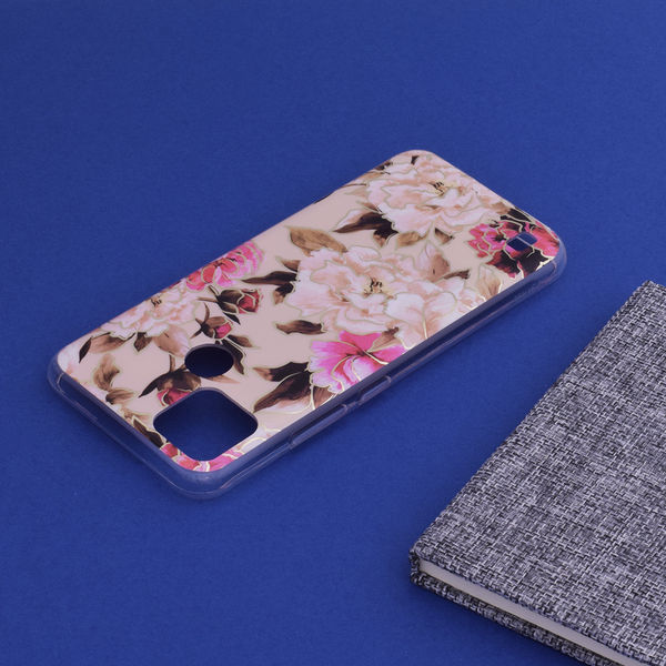 Techsuit - Marble Series - Realme C21Y / C25Y - Mary Berry Nude