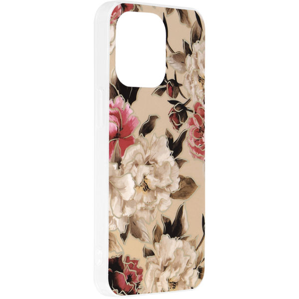 Techsuit - Marble Series - iPhone 13 Pro - Mary Berry Nude