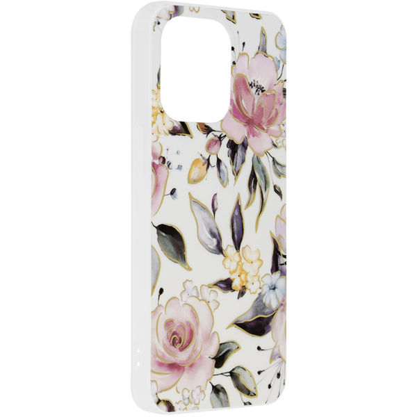 Techsuit - Marble Series - iPhone 13 - Chloe White