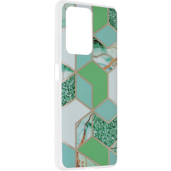 Techsuit - Marble Series - Xiaomi 11T / 11T Pro - Green Hex