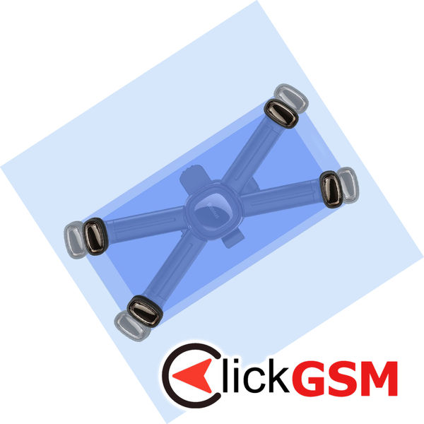 Baseus - Bike Holder (SUQX-01) - X Grip for Motorcycle, ATV, Scooter - Black