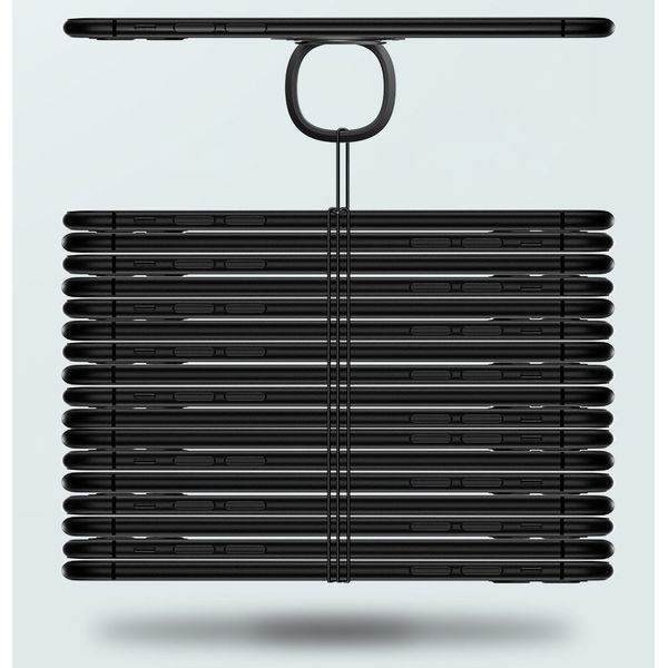 Baseus - Phone Ring Invizible (SUYB-0R) - Standing and Folding Feature - Rose Gold