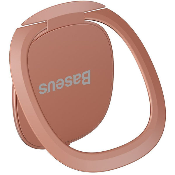 Baseus - Phone Ring Invizible (SUYB-0R) - Standing and Folding Feature - Rose Gold