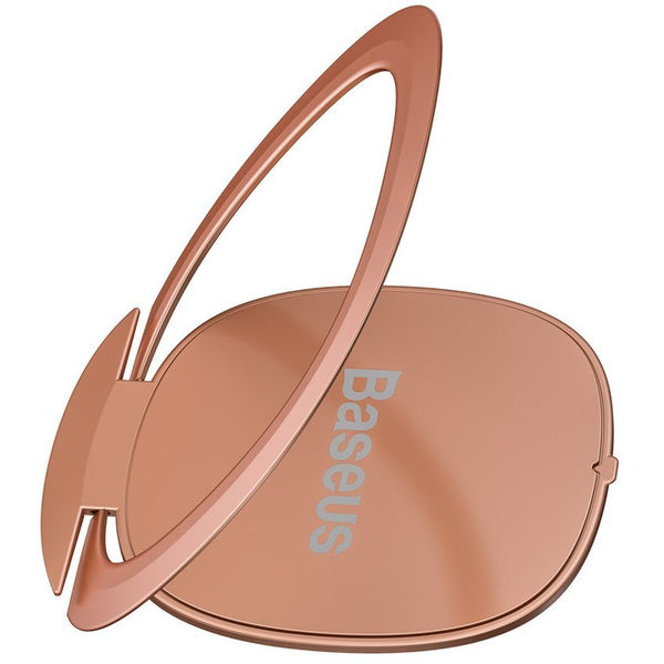 Baseus - Phone Ring Invizible (SUYB-0R) - Standing and Folding Feature - Rose Gold