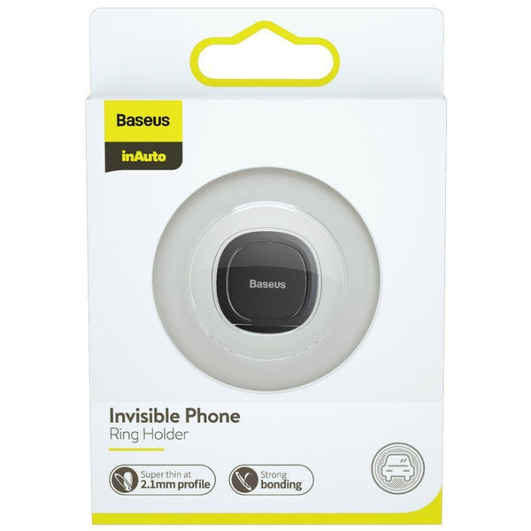 Baseus - Phone Ring Invizible (SUYB-0A) - Standing and Folding Feature - Tarnish