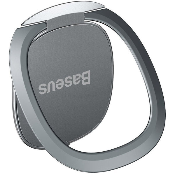 Baseus - Phone Ring Invizible (SUYB-0S) - Standing and Folding Feature - Silver