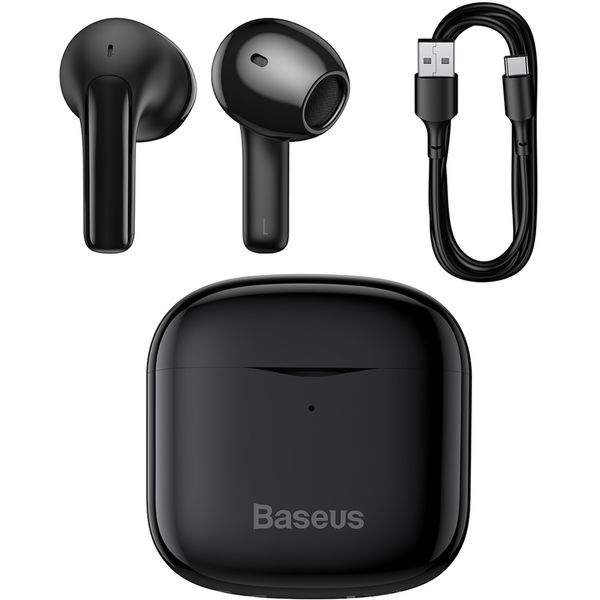 Baseus - Wireless Earbuds Bowie E3 (NGTW080001) - TWS with Bluetooth 5.0 - Black