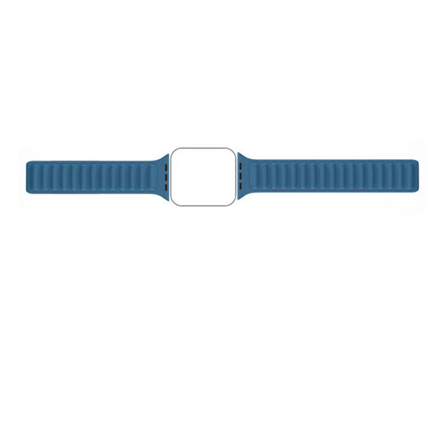 Techsuit - Watchband (W035) - Apple Watch 1/2/3/4/5/6/7/8/9/10/SE/SE 2 (38/40/41/42mm) - Turquoise
