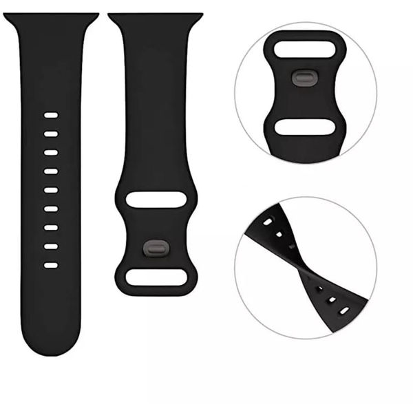 Techsuit - Watchband (W031) - Apple Watch 1/2/3/4/5/6/7/8/9/10/SE/SE 2 (38/40/41/42mm) - Purple