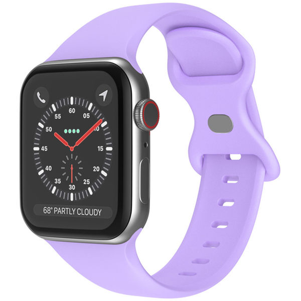 Techsuit - Watchband (W031) - Apple Watch 1/2/3/4/5/6/7/8/9/10/SE/SE 2/Ultra/Ultra 2 (42/44/45/46/49mm) - Purple