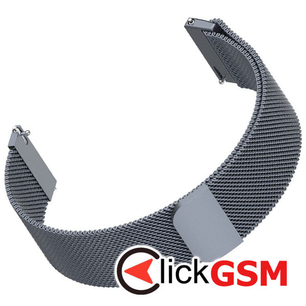 Techsuit - Watchband 20mm (W009) - Samsung Galaxy Watch 4/5/Active 2, Huawei Watch GT 3 (42mm)/GT 3 Pro (43mm) - Blue