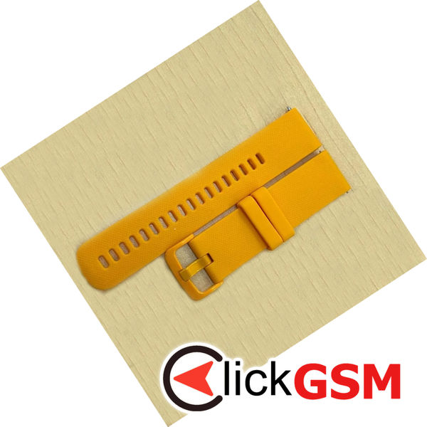 Techsuit - Watchband 22mm (W006) - Samsung Galaxy Watch (46mm)/Watch 3/Gear S3, Huawei Watch GT/GT 2/GT 3 (46mm) - Orange