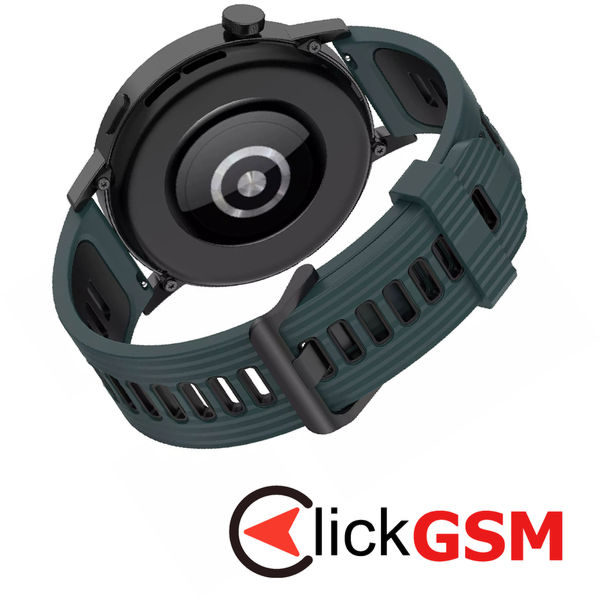 Techsuit - Watchband 20mm (W002) - Samsung Galaxy Watch 4/5/Active 2, Huawei Watch GT 3 (42mm)/GT 3 Pro (43mm) - Green