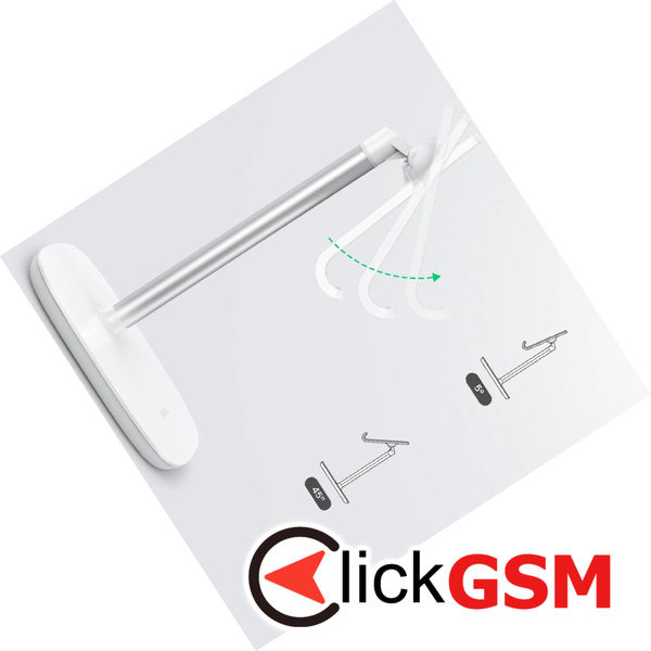 Ugreen - Desk Holder (80194) - Ajustable Arm (71mm) for Phones, Tablets, max 8 - Black