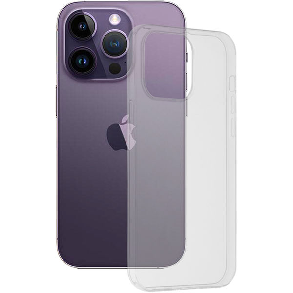 Techsuit - Clear Silicone - iPhone 14 Pro Max - Transparent