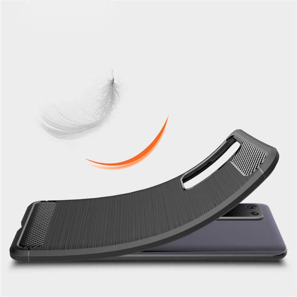 Techsuit - Carbon Silicone - Huawei P40 Pro - Black