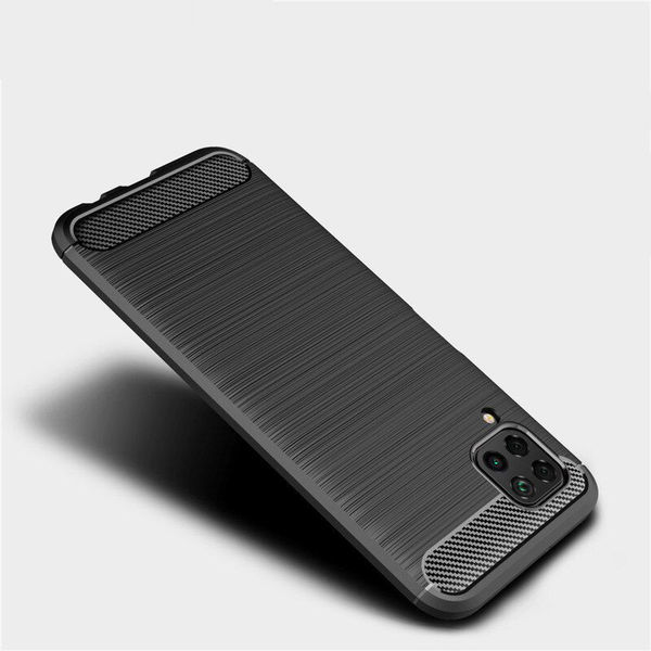 Techsuit - Carbon Silicone - Huawei P40 lite - Black