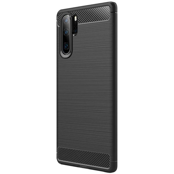 Techsuit - Carbon Silicone - Huawei P30 Pro / P30 Pro New Edition - Black
