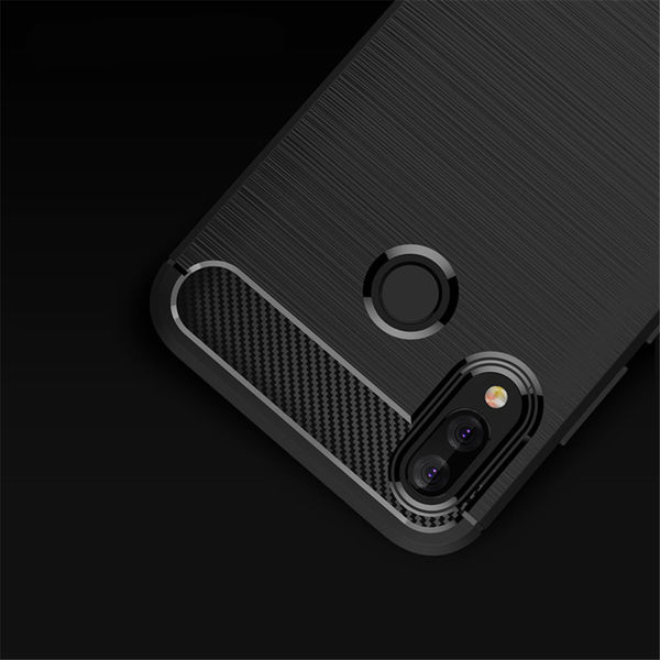 Techsuit - Carbon Silicone - Huawei P20 lite - Black