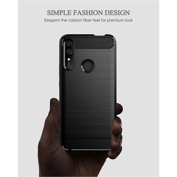 Techsuit - Carbon Silicone - Huawei P Smart Z - Black