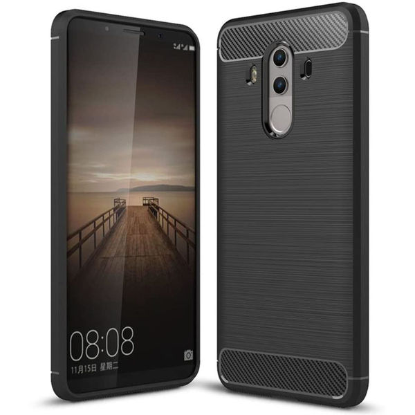 Techsuit - Carbon Silicone - Huawei Mate 10 Pro - Black