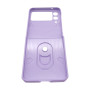 Husa din plastic dur cu inel de support pentru Samsung Galaxy Z Flip 3 Mov