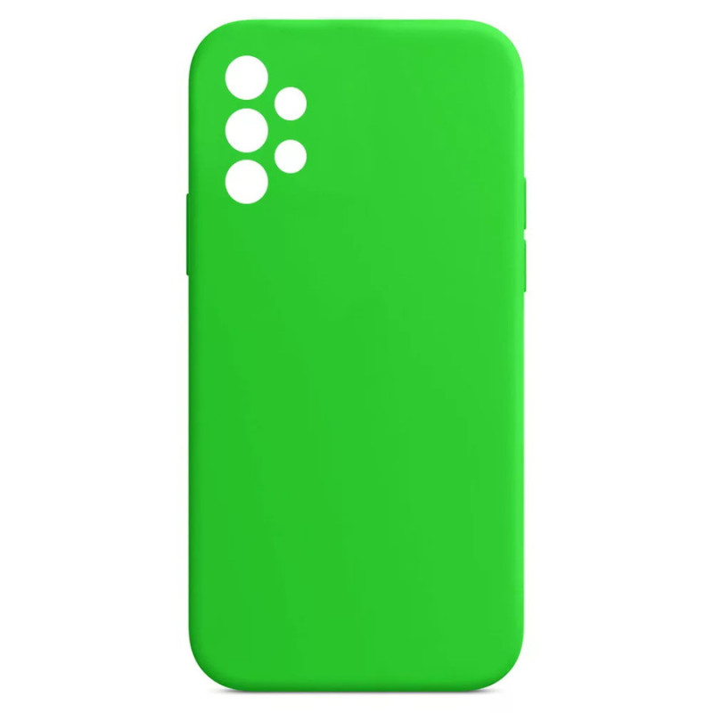 Husa Silk Touck Verde neon Samsung Galaxy A72 1mb