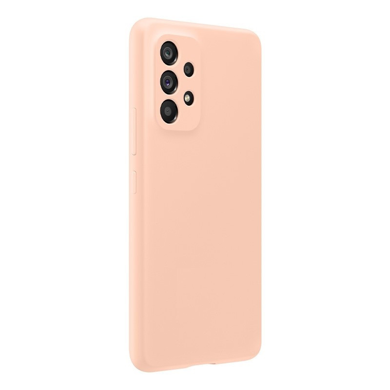 Accesoriu Husa Silk Touck Roz Samsung Galaxy A53 5G