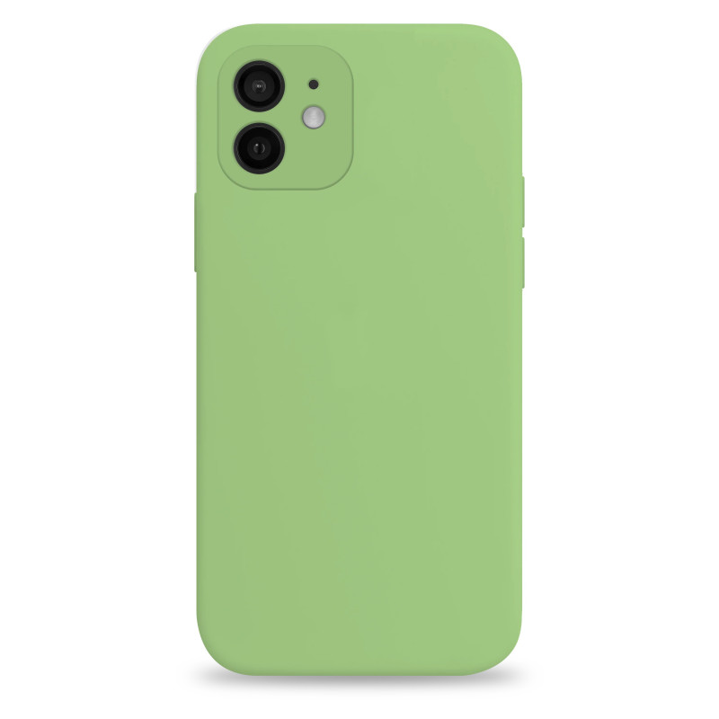 Husa Silk Touck Verde Apple iPhone 12 1n4